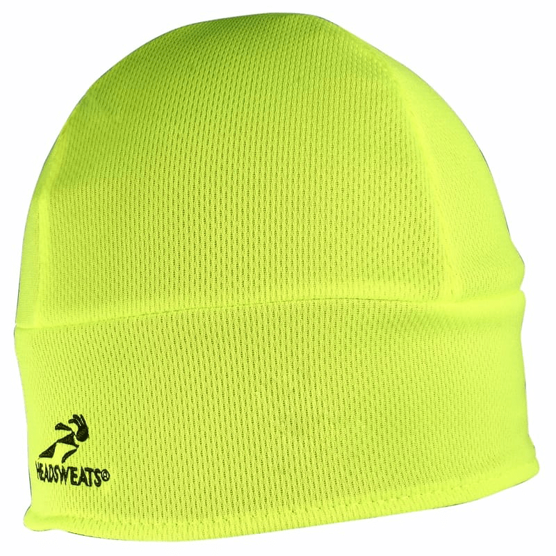 Headsweats Thermal Reversible Beanie Black Hi Visable Reversight