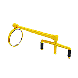 Outdoor sports eyeglass rear-view mirror – yellow